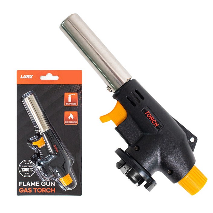 루아즈 캠핑 가스 요리용 자동점화 토치