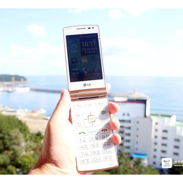 배터리성능 좋은 LG스마트폴더폰 중고폰 공기계 SKT, KT, SK알뜰폰, KT알뜰폰 전용 폴더폰 중고폰 공기계 효도폰 학생폰 공부폰 사용중인 유심칩만 끼우시면 바로 통화가능함, 4GB, 화이트