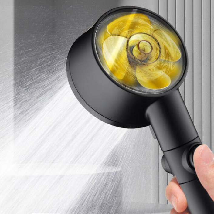 only 예홈 by Design  강력한 증압 분사 회오리 물줄기  터보차저 수압상승 절수 욕실 샤워 호스 샤워기 헤드