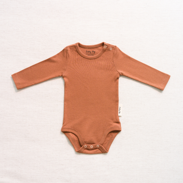 썬데이허그 데일리 밤부 긴팔 바디수트