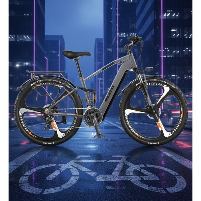 Wargon 리튬 배터리 MTB 전기자전거 전동 26인치 29인치 휠 출퇴근 산악