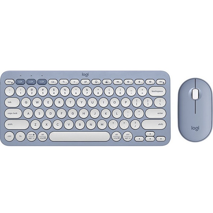 로지텍 페플 2 콤보 무선 키보드  마우스 세트