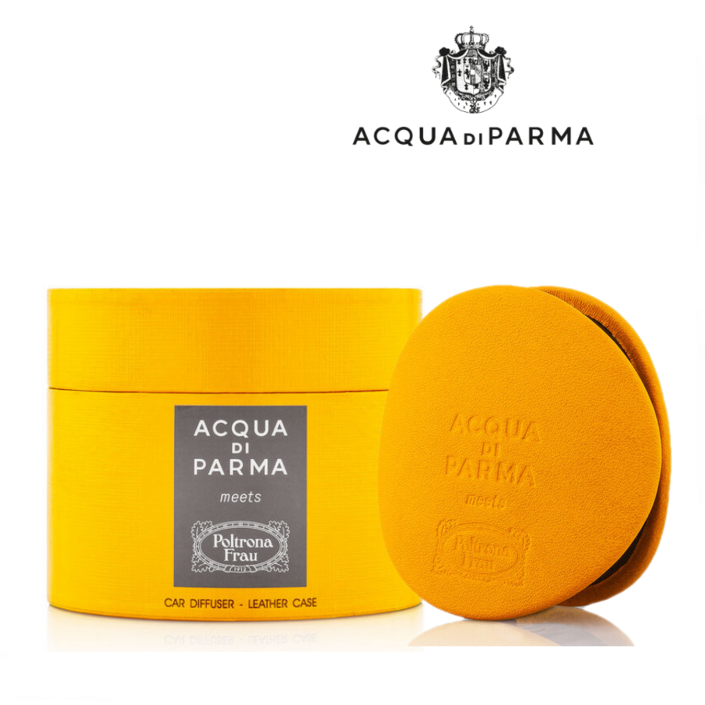 아쿠아 디 파르마 차량용 방향제 옐로우케이스 디퓨저세트 본조르노,루체디콜로니아,미르토디파나레아,피코디아말피,아란치아디 카프리,라카사술라고, 본 조르노, 1세트