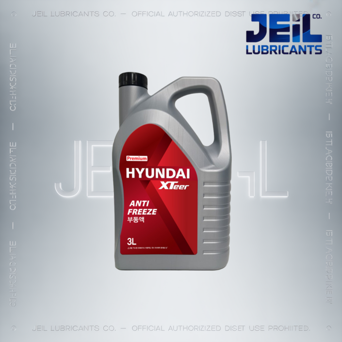 오일마트 현대 엑스티어 XTeer 부동액 3리터 사계절 냉각수 냉각부동액, 1개, 3L