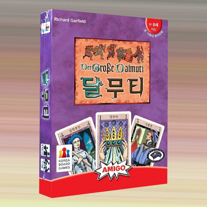 코리아보드게임즈 달무티 보드게임, 혼합색상, 1개