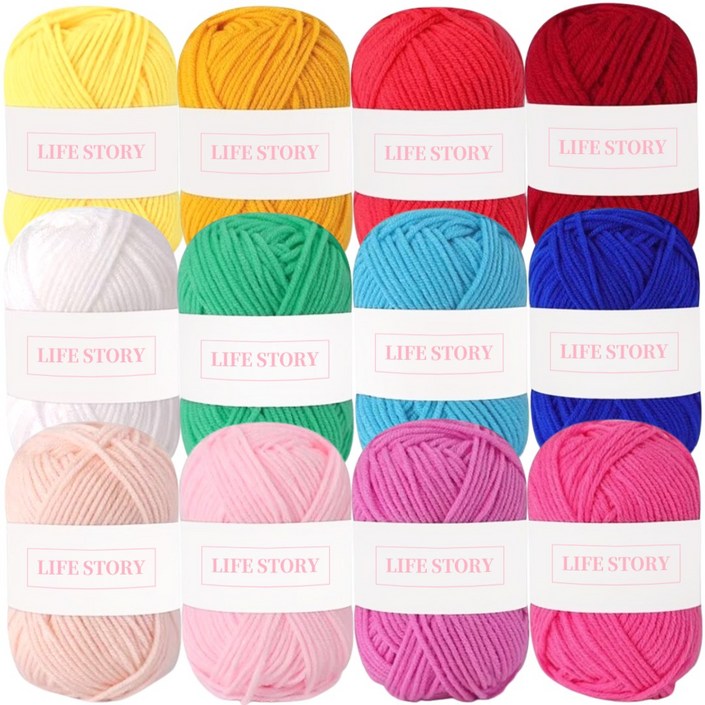 생활스토리 몽실몽실 구름 뜨개실