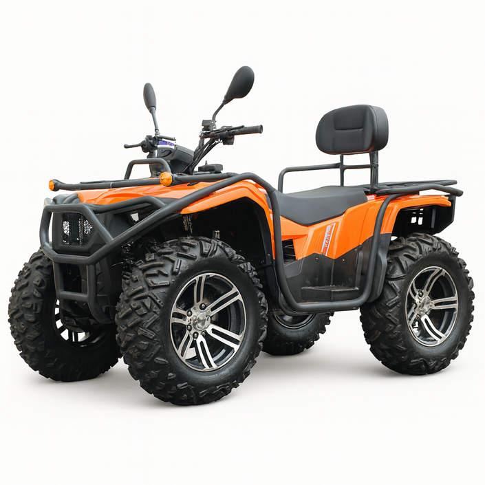 진짜 4륜구동 바이크존 350cc 풀타임 사륜구동 ATV 사륜 바이크 산길 갯벌 험로 산악, 그린