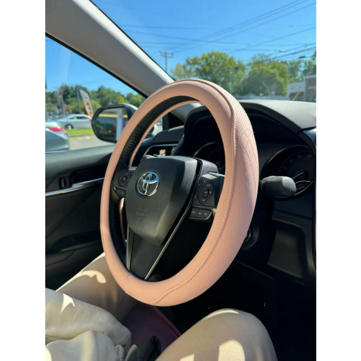 아르메스 프리미엄 고급 핸들커버 그립감 통기성, 핑크