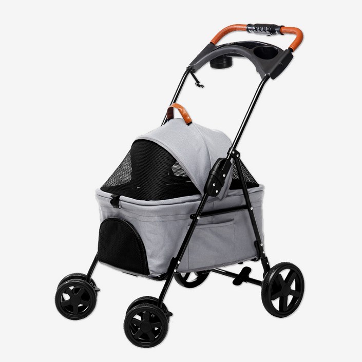 플라잉도기 반려동물 저상형 유모차 분리형