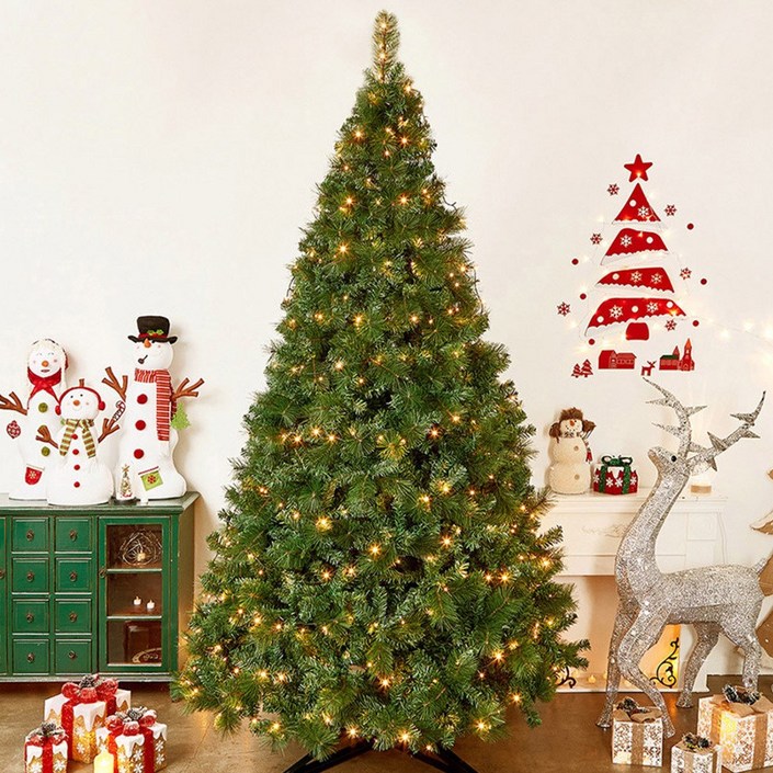 901M 대형 솔잎 혼합 크리스마스트리 300CM 트리장식