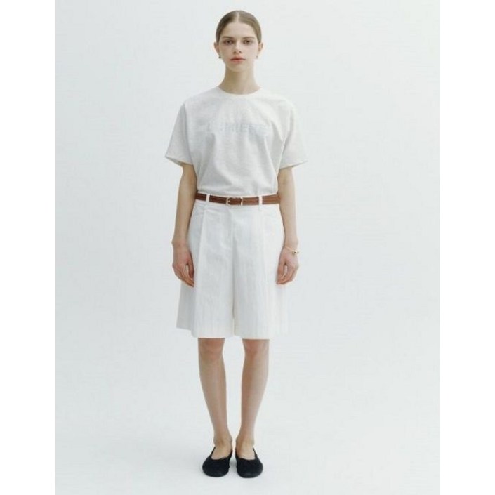 [백화점 정품] 나이스클랍 글리터 레터링 반팔티A262PWT306
