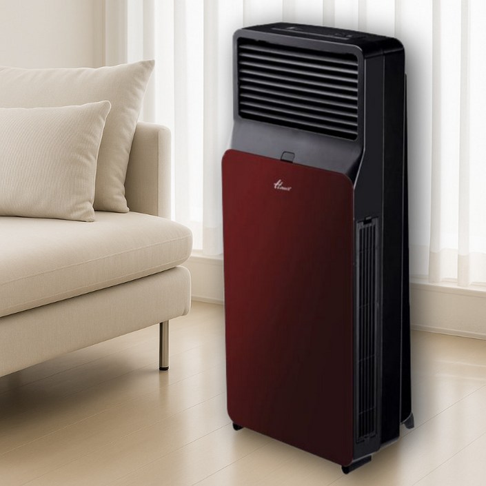 워셔블 필터 한일전기 절전형 PTC 리모컨형 전기 온풍기 자동온도조절 히터 HEF3WOSR 10평형 업소용 식당용 가게용, 자주색