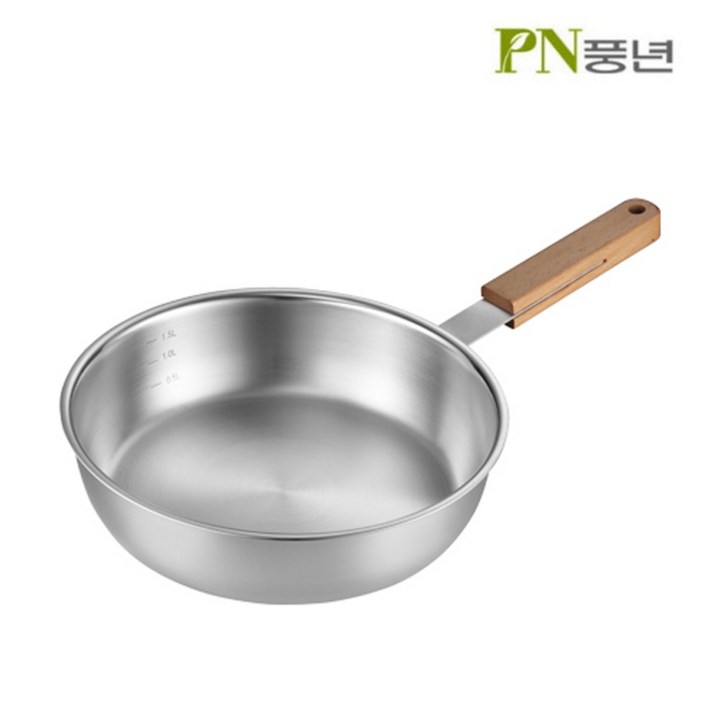 PN풍년 위더스 우드라이트 IH 후라이팬, 1개, WWSP-22(IH) 소테팬