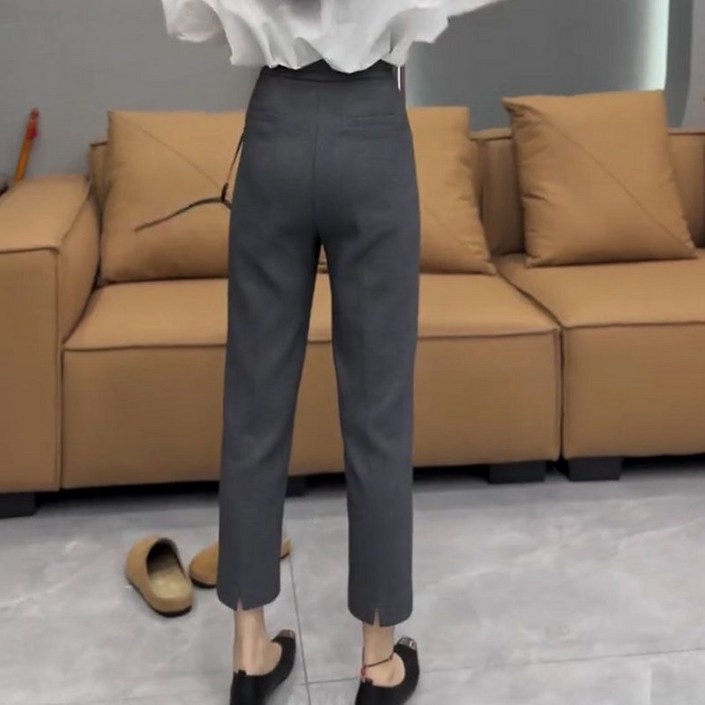 캐리스노트 팬 린넨 빅사이즈 패션 세련된 코디 간편한 스타일 아이템 대세 스타일 팬츠