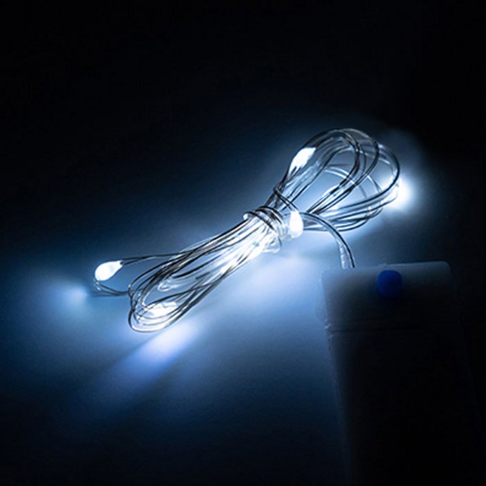 민화샵 LED와이어전구 10구 1m