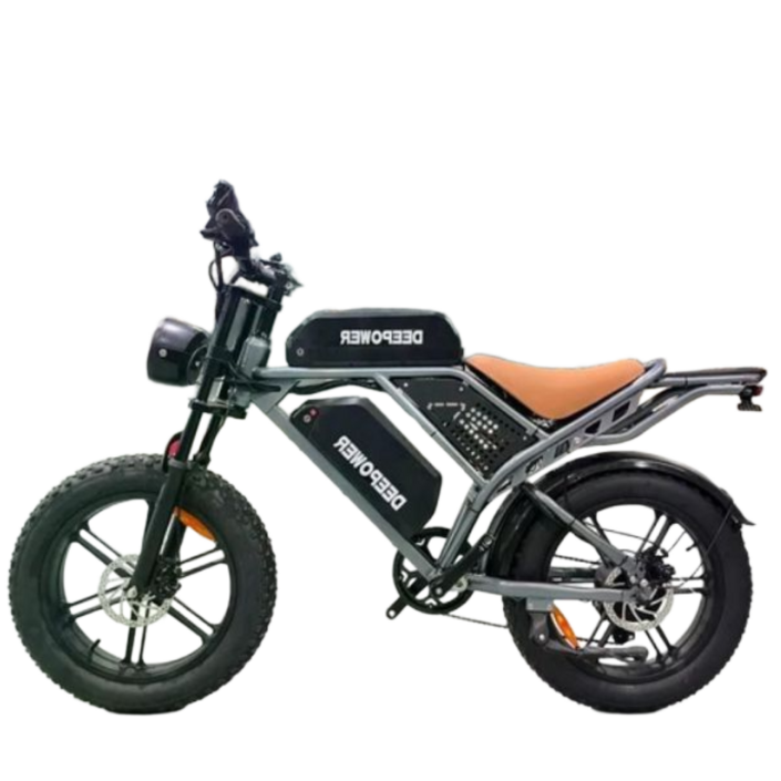 DEEPOWER 전기자전거 오프로드 자토바이 팻바이크 PAS 출퇴근 전동자전거 48v 2000w DPS7, LG배터리60ah×200240km, 알루미늄