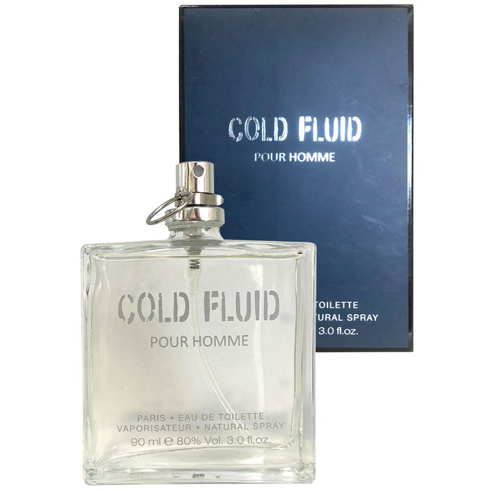 콕스몰 콜드 플루이드 90ml 시트러스민트향 샘플증정프랑스 직수입 대용량 남성향수 남자향수
