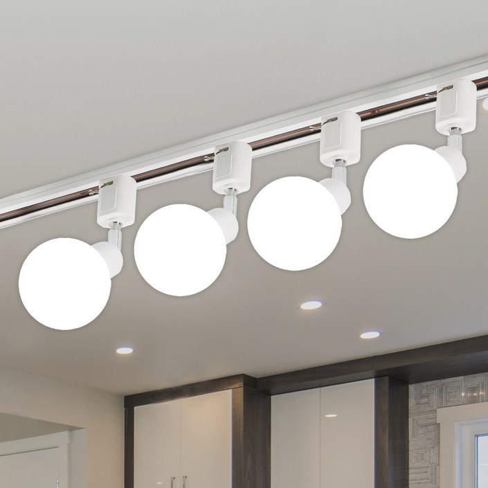 성진조명 레일조명 자유봉전구 세트