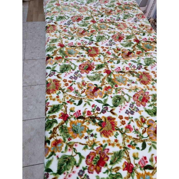 멜로닛 옛날 밍크담요 두꺼운 두겹 할머니담요 대형담요