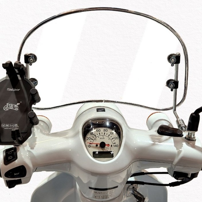 슈퍼커브110 빈티지 윈드스크린 클리어 윈드쉴드 바람막이 코나츠