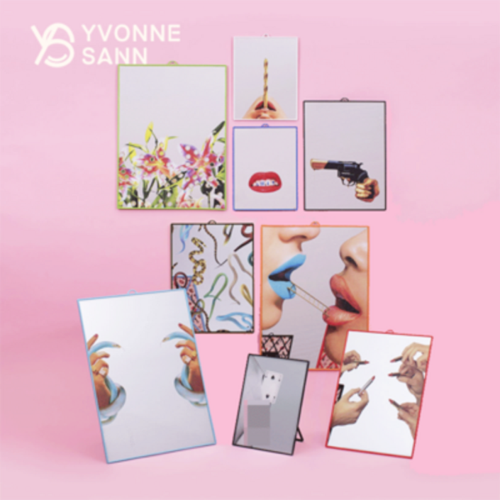 화장대 현관 욕실 인테리어거울 셀레티 이탈리아 토일렛페이퍼 컬렉션 아트 데코 소 거울