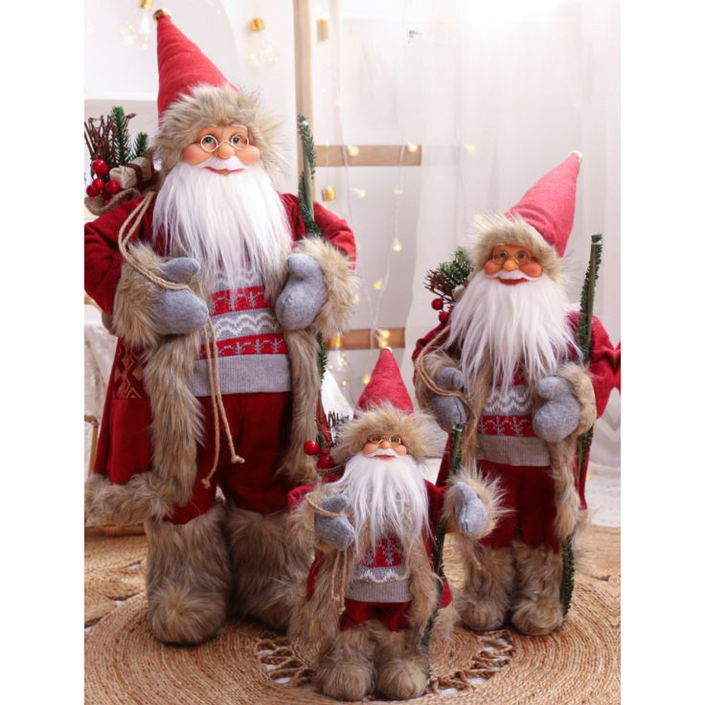 포턴 크리스마스 산타 대형산타인형 장식품 장식 인형