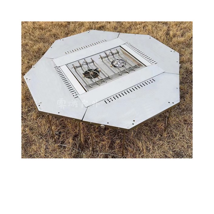 스노우피크 지카로 화로테이블 프레임 2유닛 1유닛 ST050 팔각형 테이블