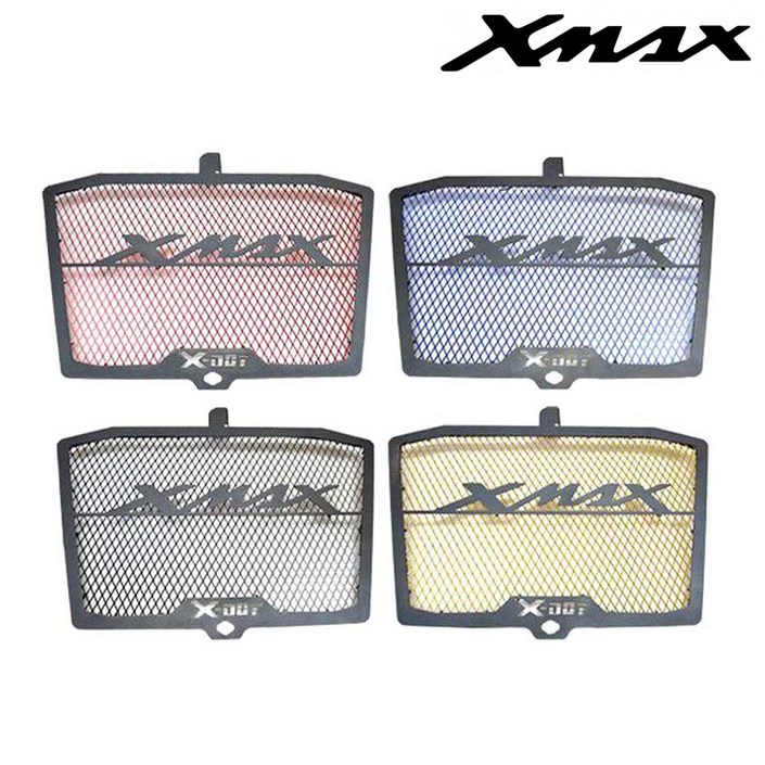 XMAX 300 라지에이터 라디에이터 커버 엑스맥스 그릴 튜닝, 1개 XMAX 300 라지에이터 라디에이터 커버 엑스맥스 그릴 튜닝, 1개