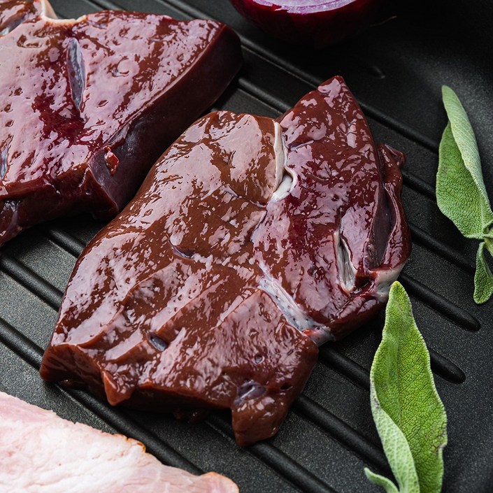 엔에이치푸드 할랄 소고기 소간 HALAL BEEF LIVER 900g, 2개