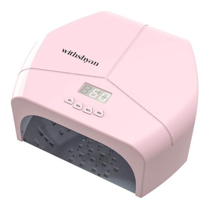 위드샨 퍼펙트 프로 젤램프 전문가용 UVLED 고출력 네일램프 298W, 1개