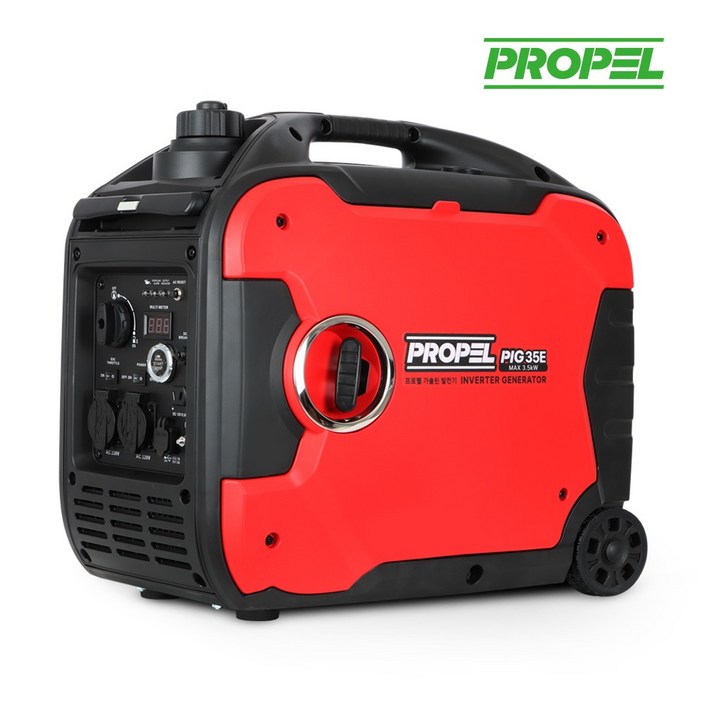 프로펠 인버터 발전기 저소음 소형 캠핑 푸드트럭 PIG35E