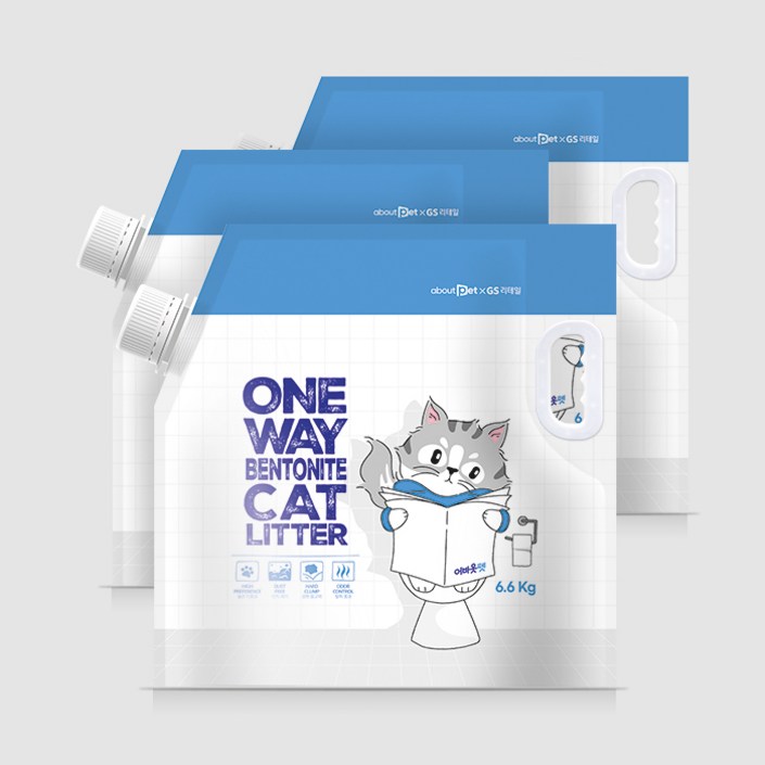 근본 고양이 벤토나이트 모래 6.6kg X 3개, 21L, 3개, 7L
