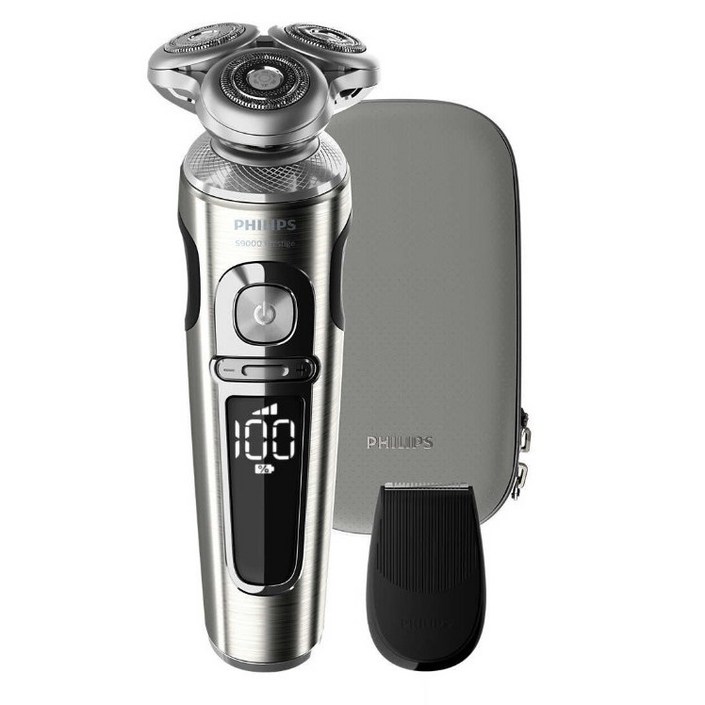 필립스 건습식 전기 면도기 프레스티지 S9000 시리즈 Philips Shaver Prestige SP982018