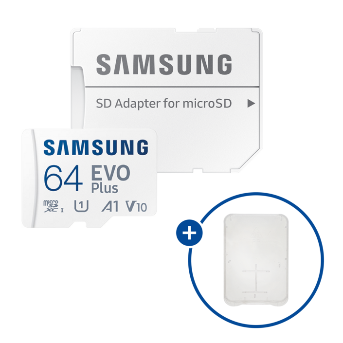 삼성전자 마이크로SD카드 EVO PLUS MB-MC64KA/KR + SD카드 케이스