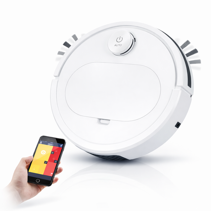 BUYU 스마트 로봇청소기 앱제어 자동청소 흡입 물걸레 겸용 무선 가정용 청소기