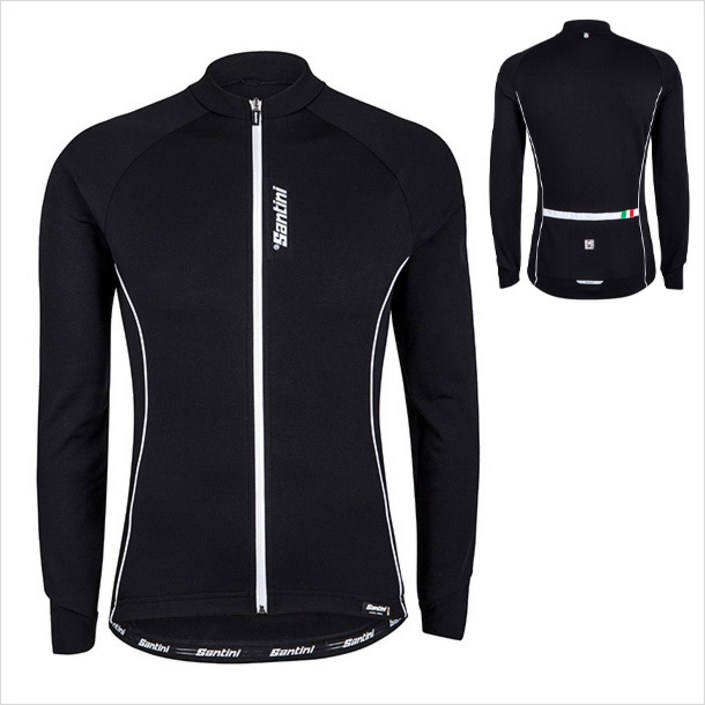 [SANTINI] 산티니 ORA 오라 융 긴팔져지 블랙 (겨울용)