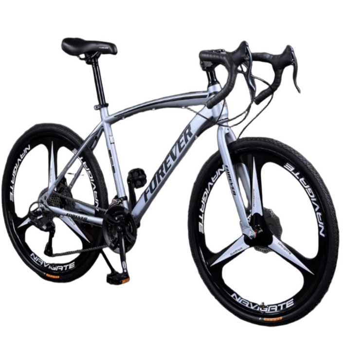 메드멕스 고성능튼튼한 로드자전거 자전거 자바 트렉 룩 26인치 출퇴근용 성인용 입문용, 1개, 160cm, 30단 x 로드용 6포크휠 x 그린