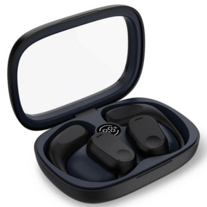나비 NV2-OWE1 오픈형 무선 블루투스 이어폰 골전도 러닝 귀걸이형