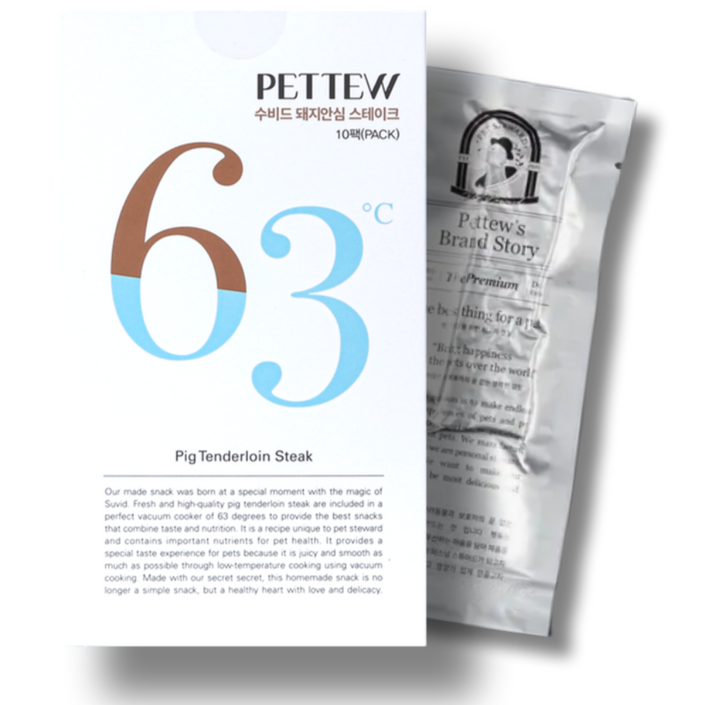 펫스튜어드 프리미엄 저지방 강아지 고양이 수제 간식 수비드 닭안심 4상자 32팩, 32개