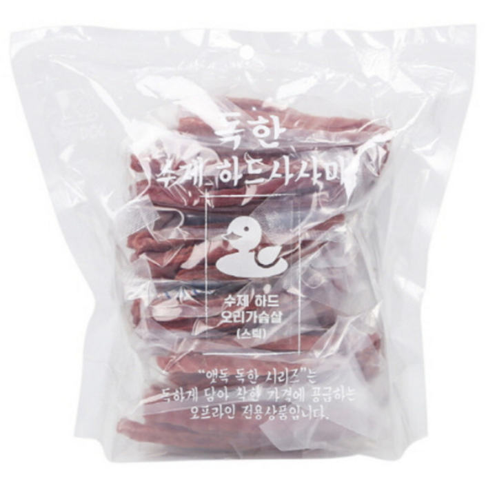 앳독 독한 치킨하드스틱 수제사사미 600g 애견육포, 1개