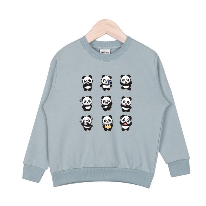 퍼니베베 깜찍팬더 맨투맨 쭈리 아동 키즈 티셔츠 A171