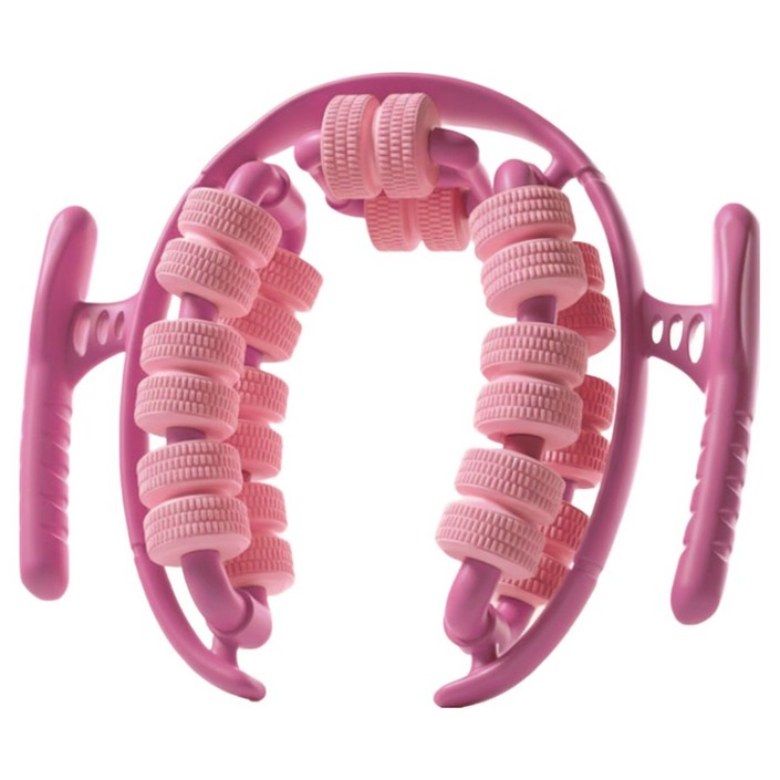 멜틱 다리 붓기 마사지 롤러, 핑크, 1개