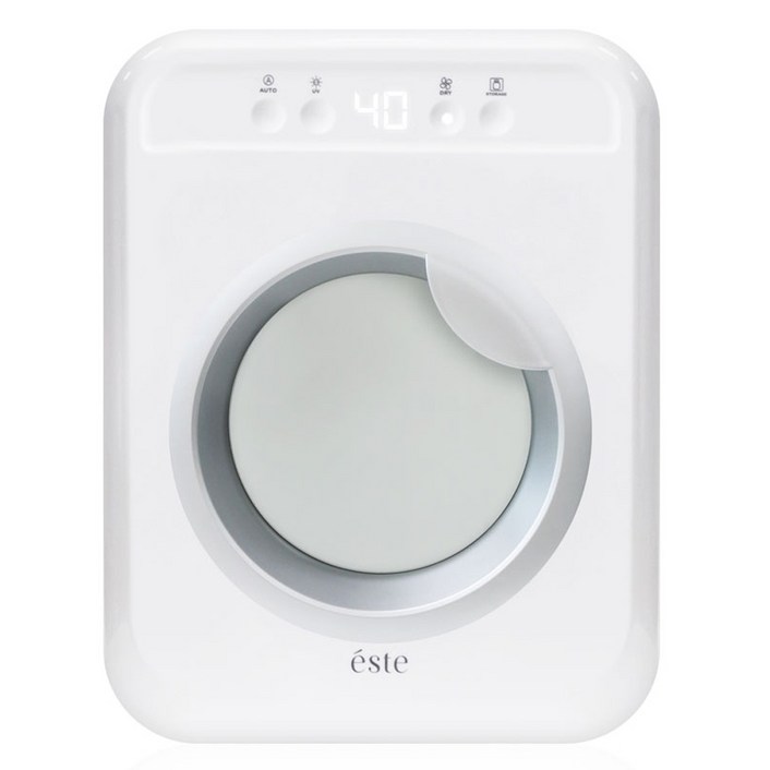 에스테 UV LED 젖병 소독기 LS-BE709B, 화이트, LS-BE709B