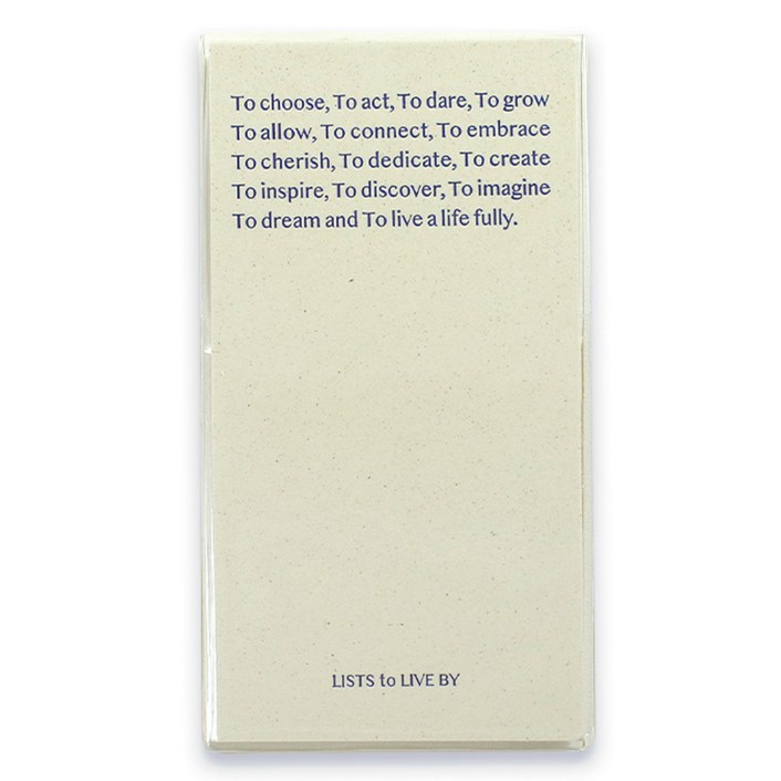 페이퍼리안 리스트 투 리브바이 쓰리로우 데일리 핸디 플래너 만년형