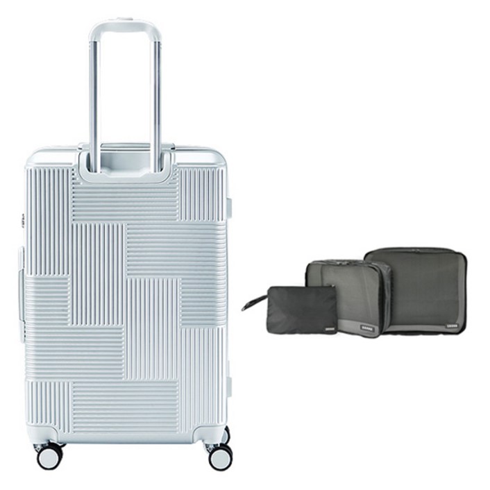 스코노 오슬로 캐리어+3종 파우치 세트 28인치