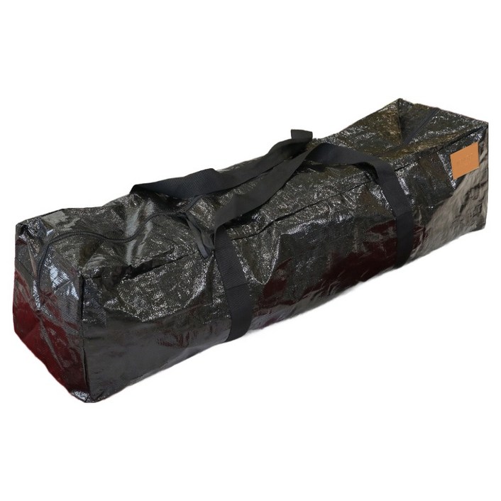 조아트 크리스마스 트리 보관백, 스트랩 2p, 이너백 대, 소 90 x 25 x 25 cm, 그로스블랙25, 90 x 25 x 25cm, 1개