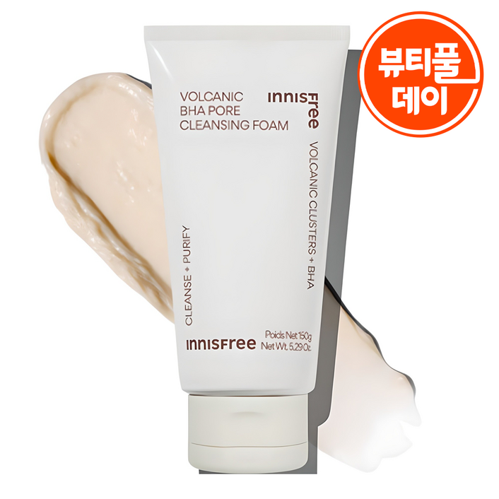 이니스프리 New 화산송이 바하 모공 클렌징 폼, 150g, 1개