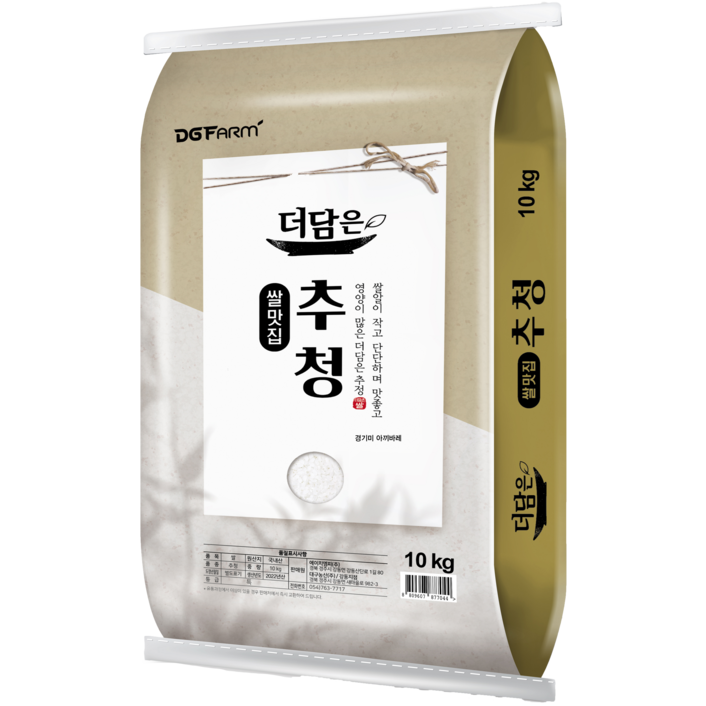 10키로쌀 대구농산 경기미 추청 아끼바레 쌀, 10kg (특등급), 1개