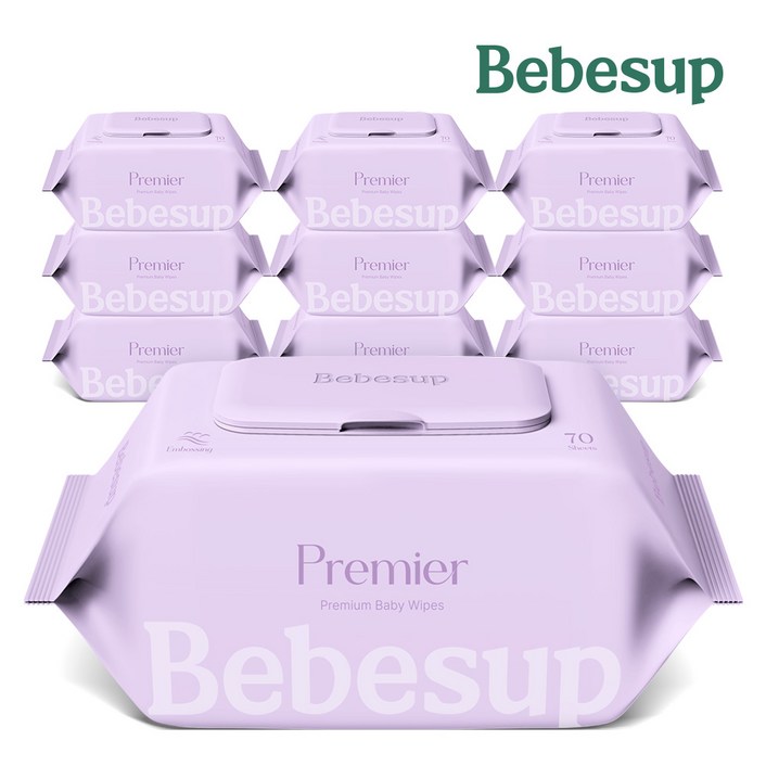 베베숲 프리미어 물티슈 캡형