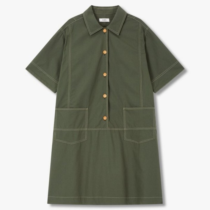 정품발송 STUDIO TOMBOY 코튼스티치 포인트 원피스 9175341983CT 350934